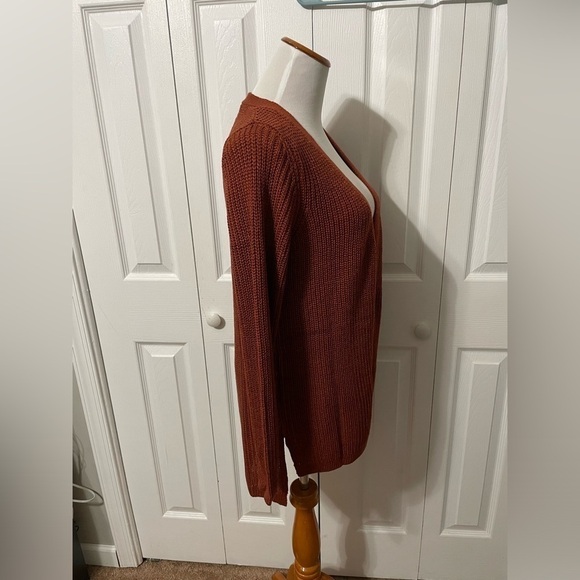 Pinque Women’s NWT Jamelya Braided Back Design High Low Open Cardigan Small - Picture 5 of 12